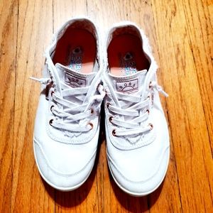 Skechers Bobs B Cute White Womens Memory Foam